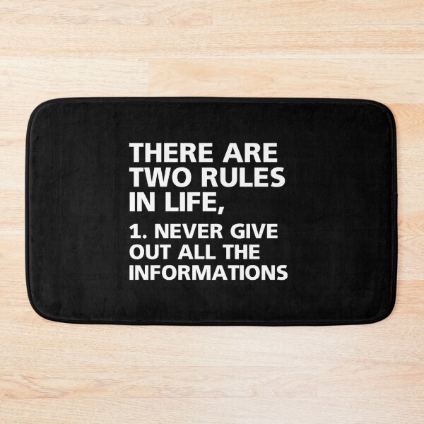 Item preview, there are two rules in life 1 never give out all the informations designed and sold by megahamdesigns.