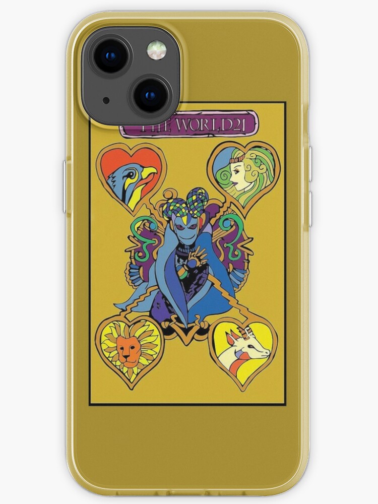 The World Card Jojo Iphone Case By Onishop Redbubble