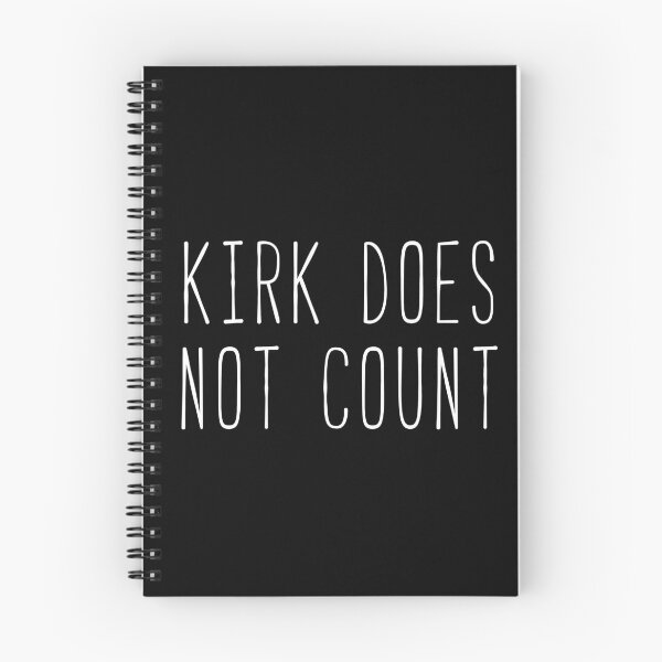 Item preview, Kirk Does Not Count Kim Quote designed and sold by Sunny Collections.