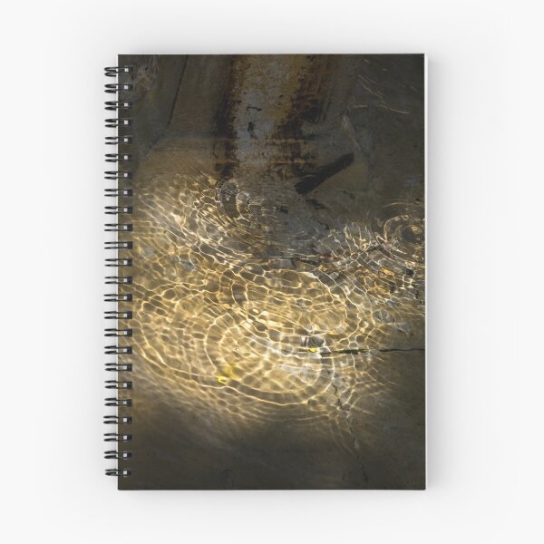 Item preview, Golden Ray of Sunshine - Illuminated Fountain Ripples designed and sold by Georgia Mizuleva.