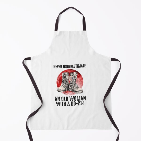 Item preview, Never Underestimate An Old Woman With A DD-214 Veteran designed and sold by Pratt3443.