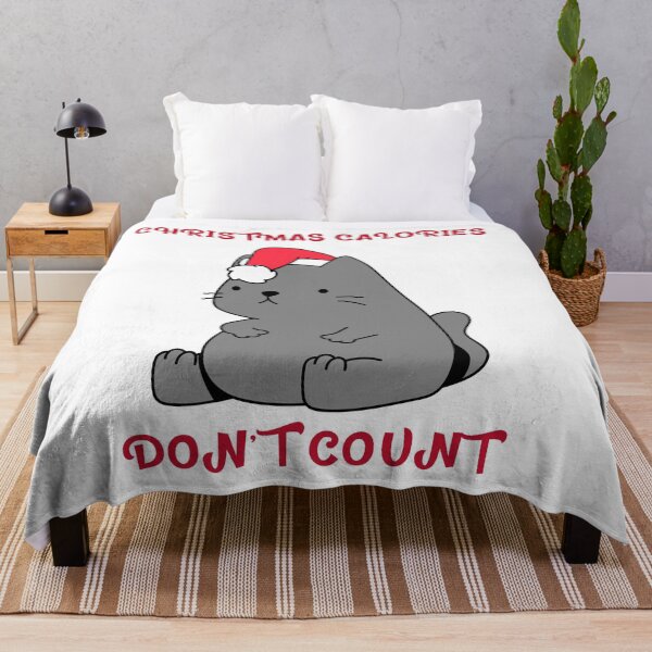 Item preview, Chubby Cat-Christmas calories don't cound designed and sold by joabaj.