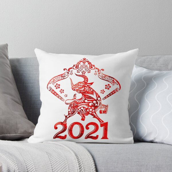 Artikelvorschau, Chinesisches Neujahr des Ochsen 2021 Chinese Zodiac Artistic Design entworfen und verkauft von NomYen ..