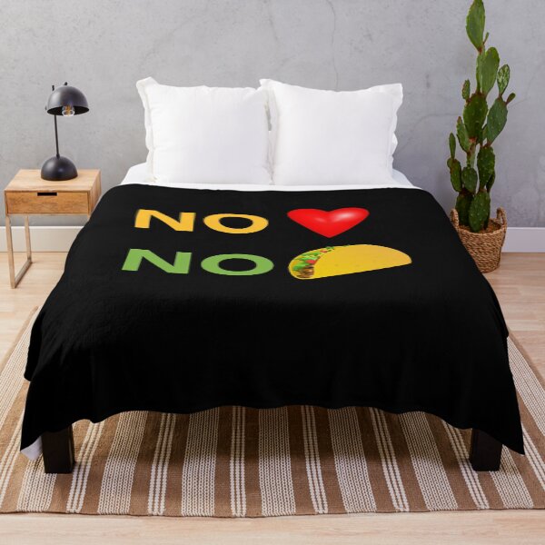 Item preview, No Love No Tacos Heart Taco designed and sold by jacks-tees.
