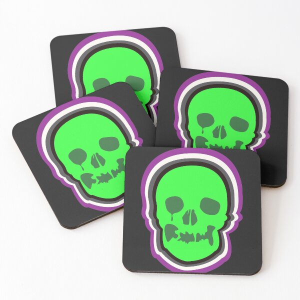 Item preview, Asexual Pride Skull designed and sold by WorldOfRey.