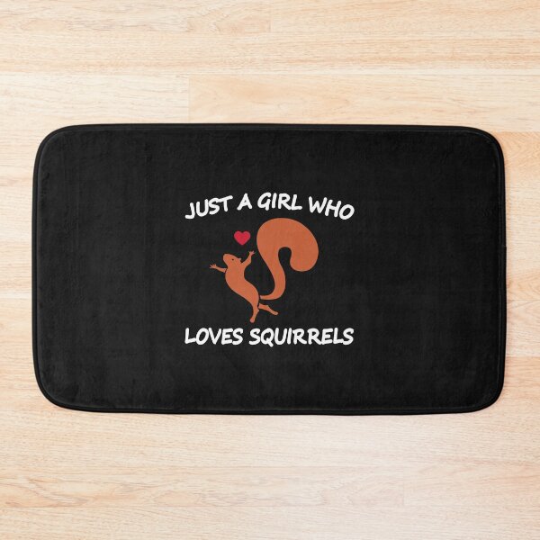 Item preview, Just a girl who loves squirrels animal lover gift designed and sold by CareShare Design.