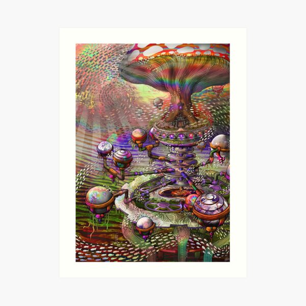 The Planequarium Psy edition 4 Art Print