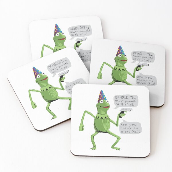 Item preview, Yer a wizard kermit shirt designed and sold by GoldenDov.