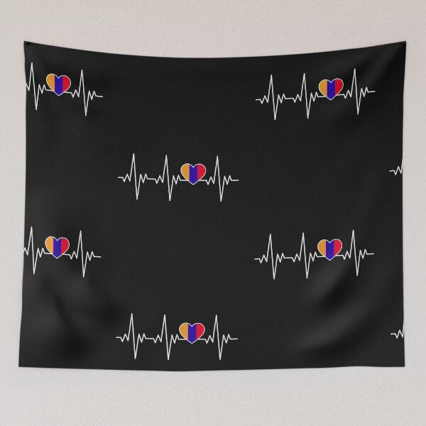 Item preview, Armenia Armenian Flag proud artsakh heartbeat Gift designed and sold by CareShare Design.