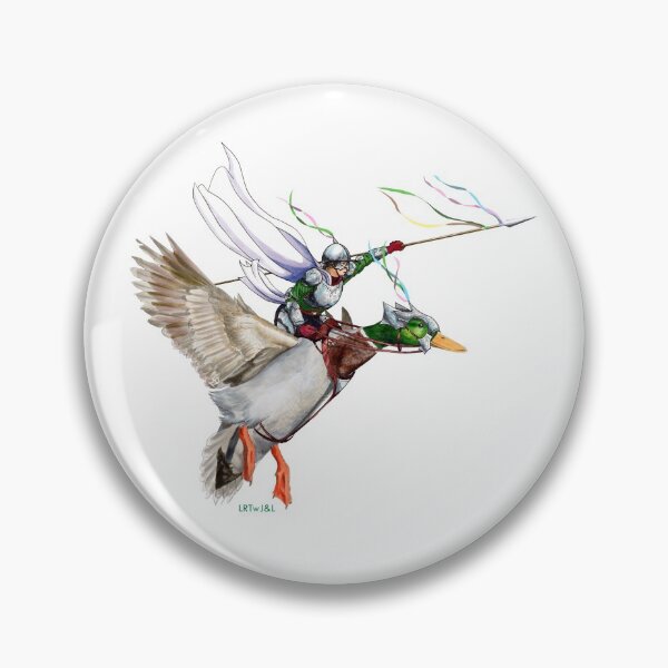 Item preview, Mallard Duck & Rider - Life's Rich Tapestry Podcast designed and sold by LRTapestryPod.