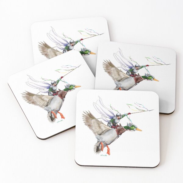 Item preview, Mallard Duck & Rider - Life's Rich Tapestry Podcast designed and sold by LRTapestryPod.