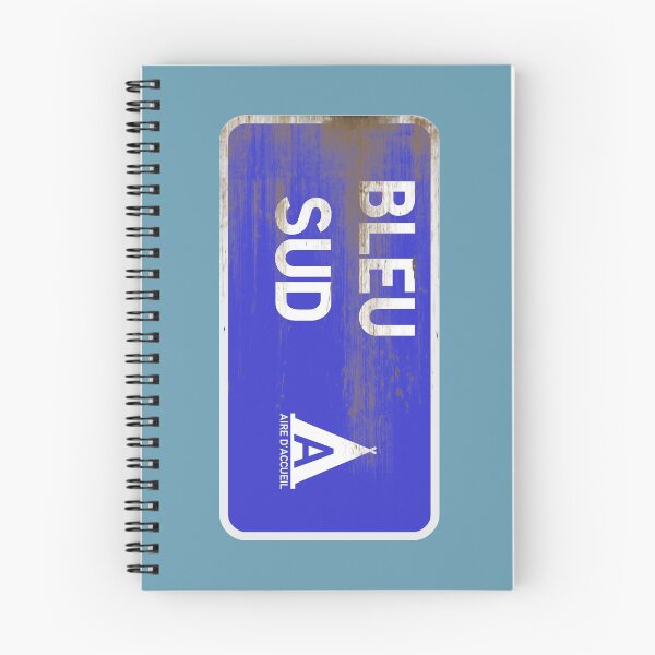 Item preview, Le Mans Bleu Sud Campsite Sign designed and sold by RedFirecracker.