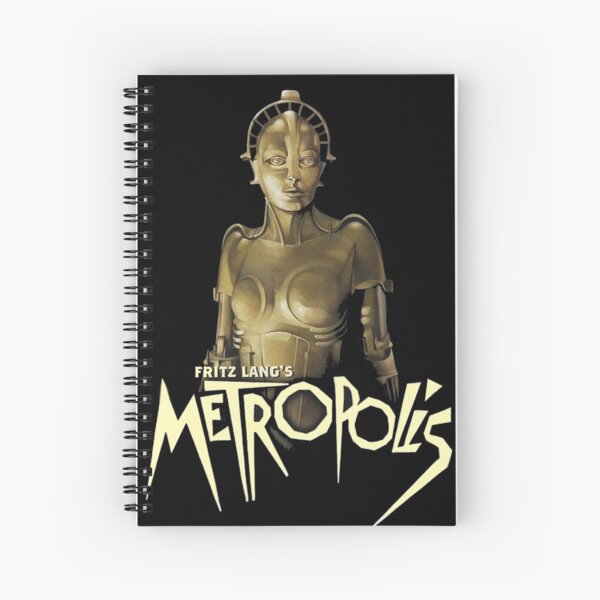 Metropolis (1927 Classic Movie) Spiral Notebook