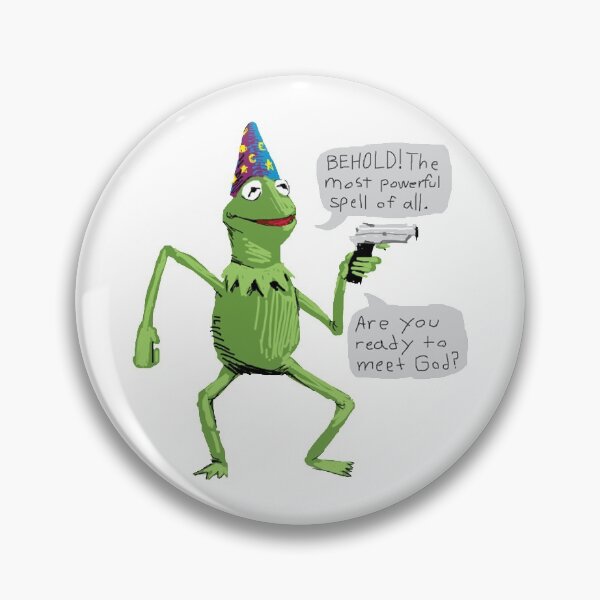 Item preview, Yer a wizard kermit shirt designed and sold by GoldenDov.