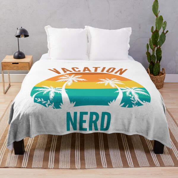 Item preview, Vacation Nerd designed and sold by SlartybardPOD2.