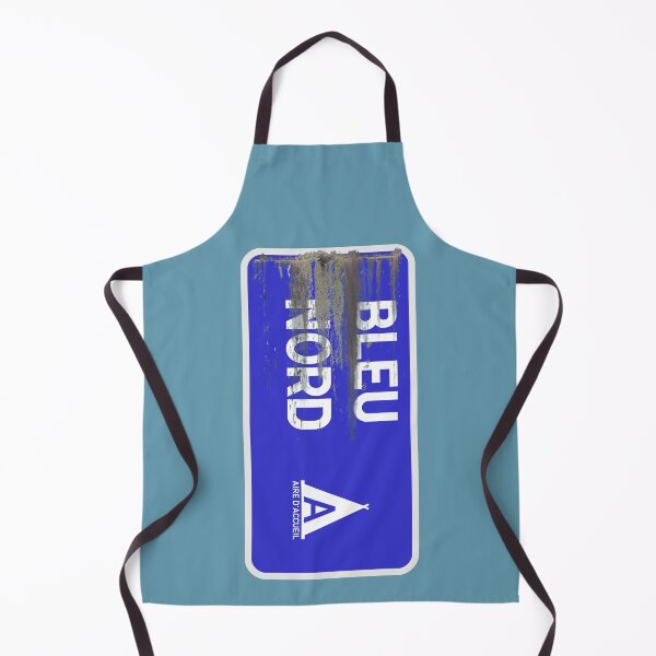 Item preview, Le Mans Bleu Nord Campsite Sign designed and sold by RedFirecracker.
