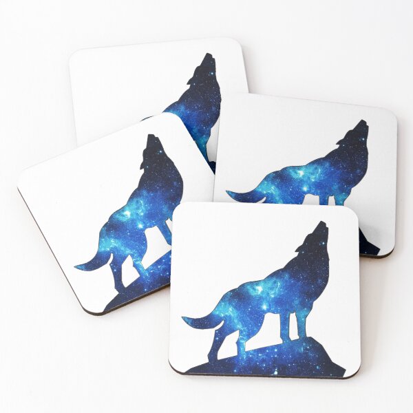 Item preview, Galaxy Howling Wolf designed and sold by Leen-art.