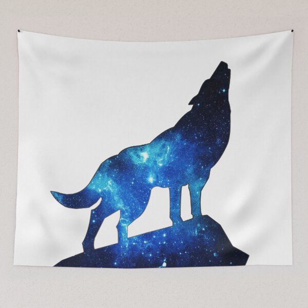 Item preview, Galaxy Howling Wolf designed and sold by Leen-art.