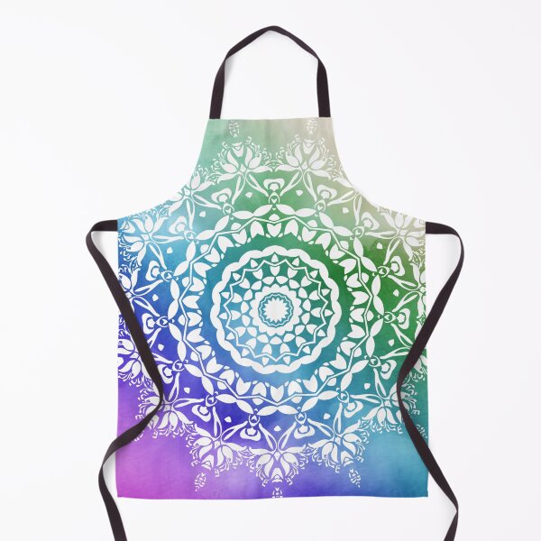 Item preview, Mandala - rinbow background. designed and sold by wiwiart.