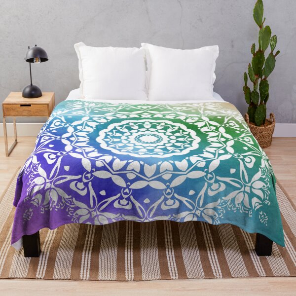 Item preview, Mandala - rinbow background. designed and sold by wiwiart.