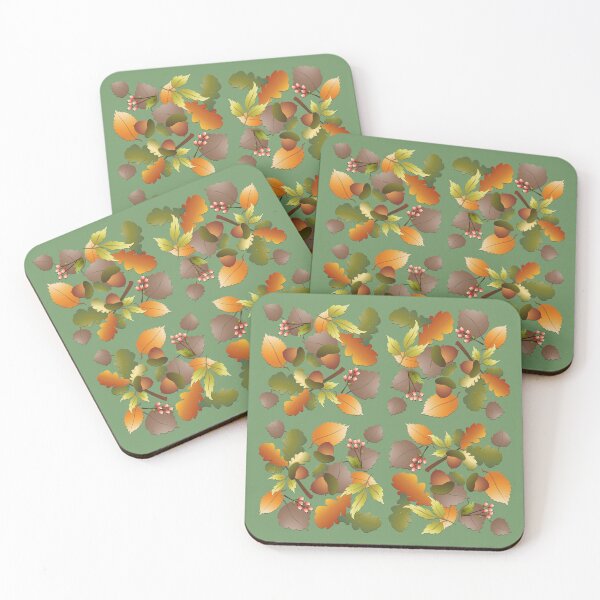Item preview, LEAVES AND NUTS PATTERN designed and sold by Cr1sV.