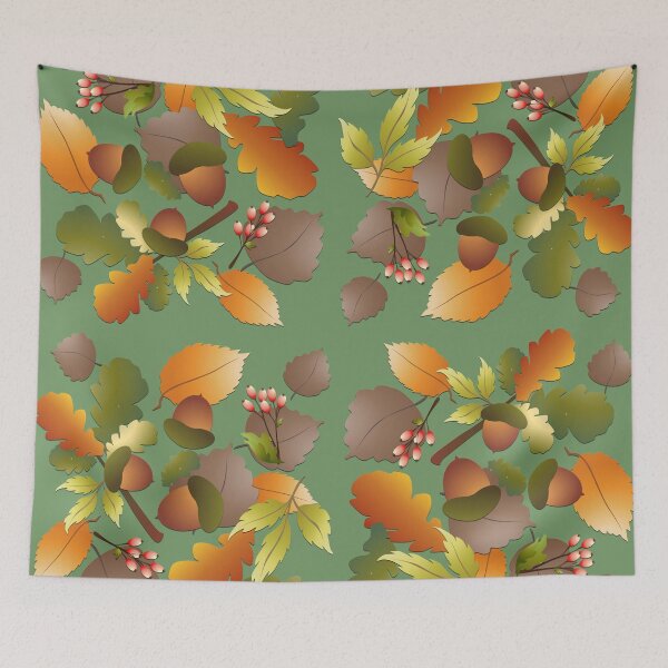 Item preview, LEAVES AND NUTS PATTERN designed and sold by Cr1sV.