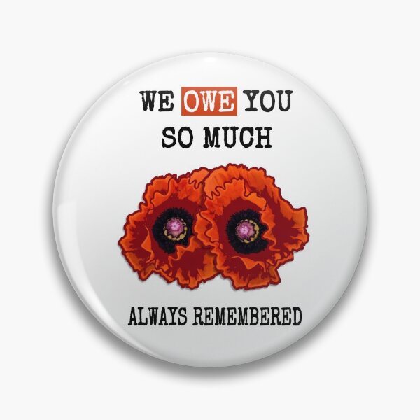 Item preview, Remembrance, we owe you so much designed and sold by Happyoninside.