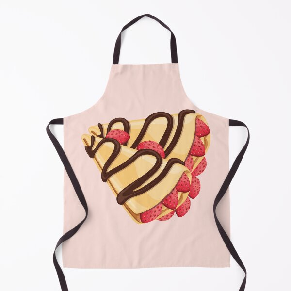 Item preview, Strawberry Crepes with Chocolate Drizzle designed and sold by Alicia Chee.