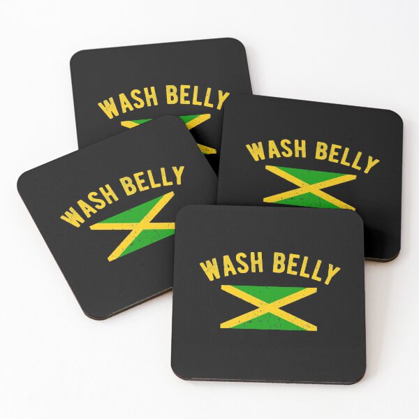 Item preview, Wash Belly Jamaica Slang Funny Jamaican Phrase designed and sold by Kawaiindoodle.