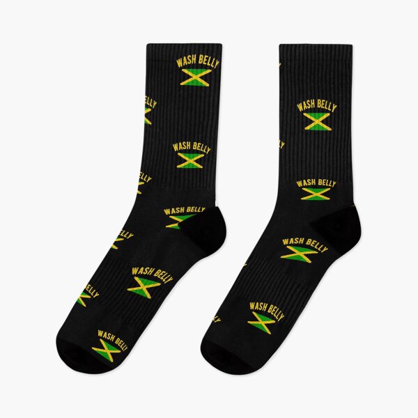 Item preview, Wash Belly Jamaica Slang Funny Jamaican Phrase designed and sold by Kawaiindoodle.
