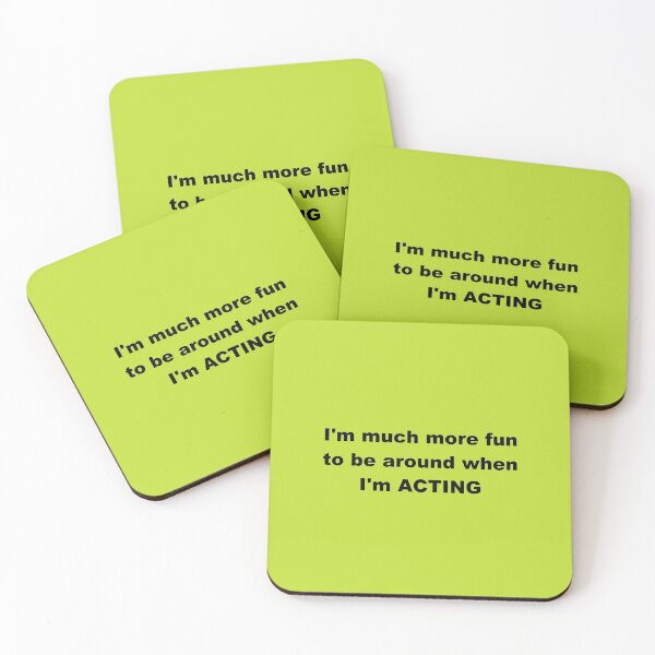 Item preview, I'm much more fun when I'm Acting designed and sold by Sugar-Magnolia.