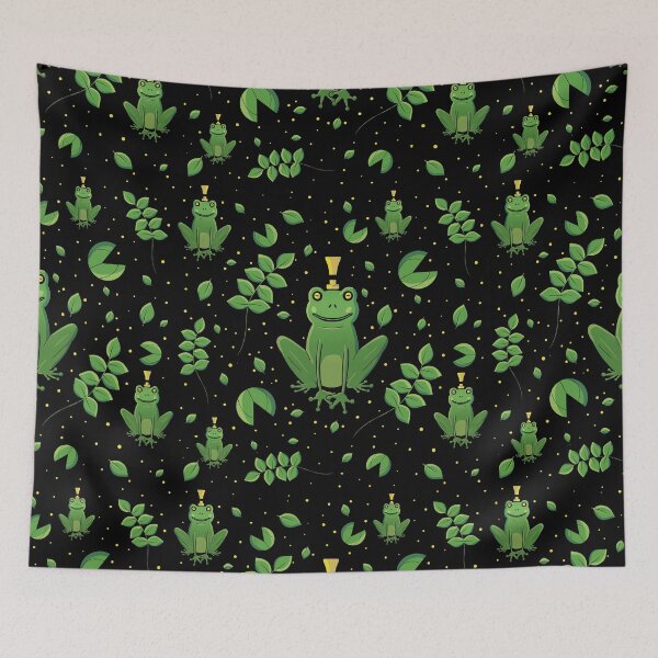 Item preview, A Unique Magical Frog In A Hat - Green designed and sold by lipemo.