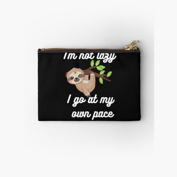 Item preview, I'm not Lazy Sloth, Hanging Out Here designed and sold by KimCreativeUK.