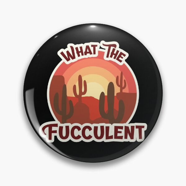 Item preview, what the fucculent cactus succulents gardening retro vintage designed and sold by ChaseCoClothing.