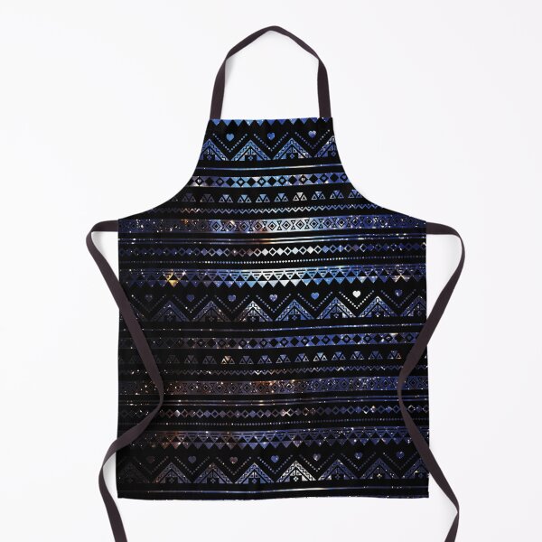 Item preview, Aztec Black Galaxy Blue designed and sold by rapplatt.