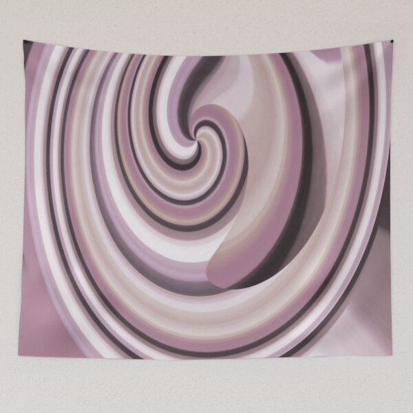 Artikelvorschau,   Pastell Purpur Wow Ei Soft Edge flache Farbe kurvige abstrakte Künstlerin Jenny Meehan entworfen und verkauft von Jenny Meehan Art Prints and Patterns  .