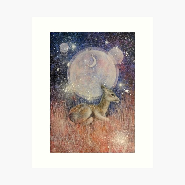 Fawn Spirit Art Print