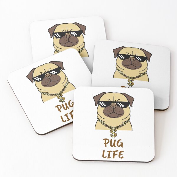 Item preview, Dogface pug life designed and sold by bubble-bulb.