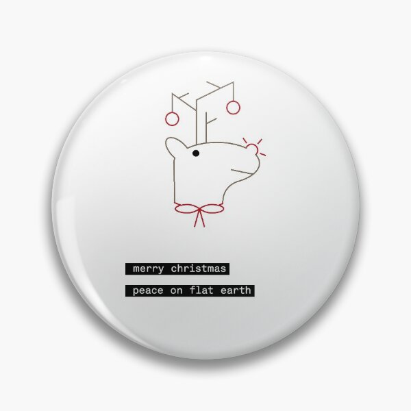 Item preview, Christmas Reindeer on flat earth designed and sold by axelle1410.