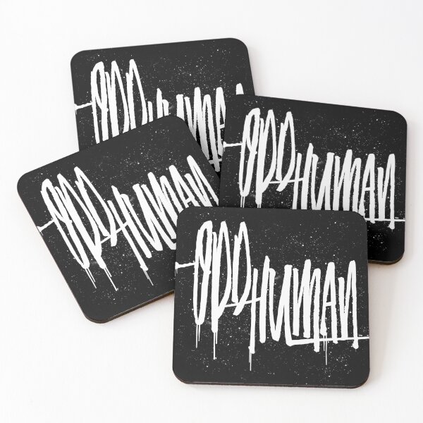 Item preview, Oddhuman Graffiti Tag (White) designed and sold by oddhuman.