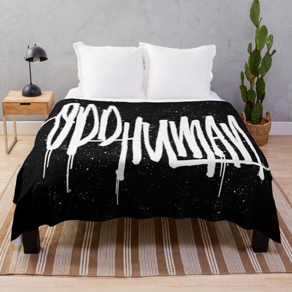 Item preview, Oddhuman Graffiti Tag (White) designed and sold by oddhuman.