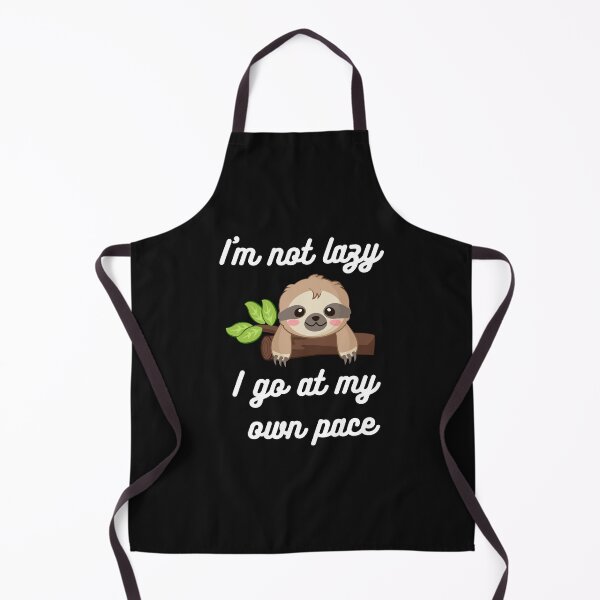 Item preview, I'm not Lazy Sloth, Cute Smile designed and sold by KimCreativeUK.