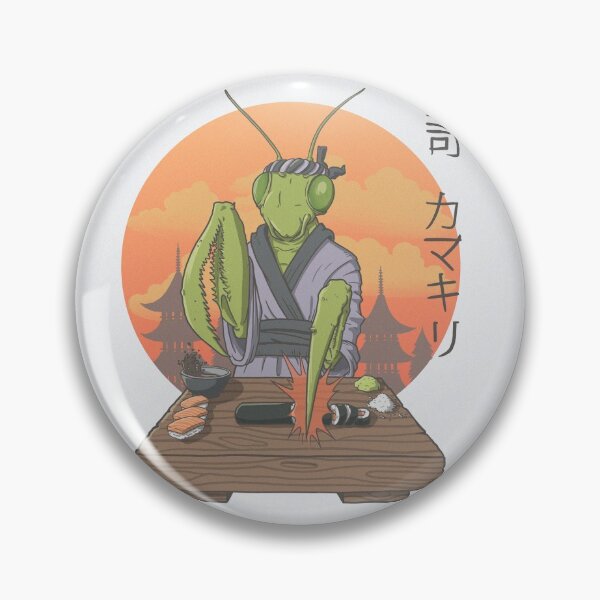 Item preview, The Sushi Mantis designed and sold by UberlanArt.