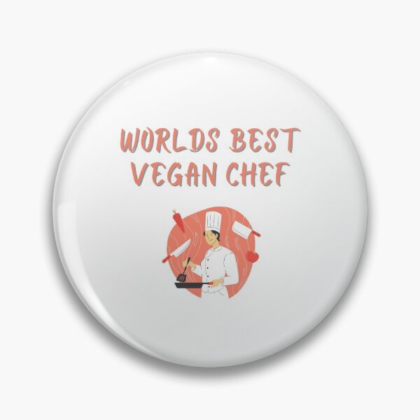 Item preview, Worlds best Vegan Chef designed and sold by Millenial Designs.