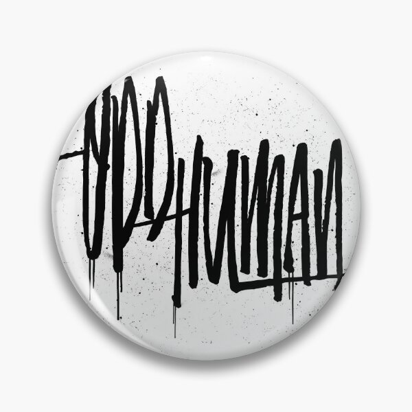 Item preview, Oddhuman Graffiti Tag (Black) designed and sold by oddhuman.