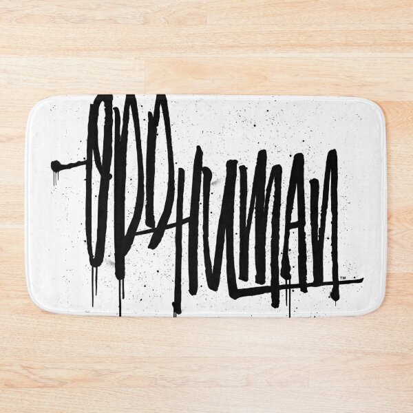 Item preview, Oddhuman Graffiti Tag (Black) designed and sold by oddhuman.