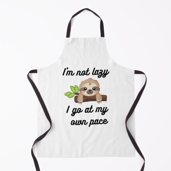 Item preview, I'm not Lazy Sloth, Such a Cute Smile designed and sold by KimCreativeUK.