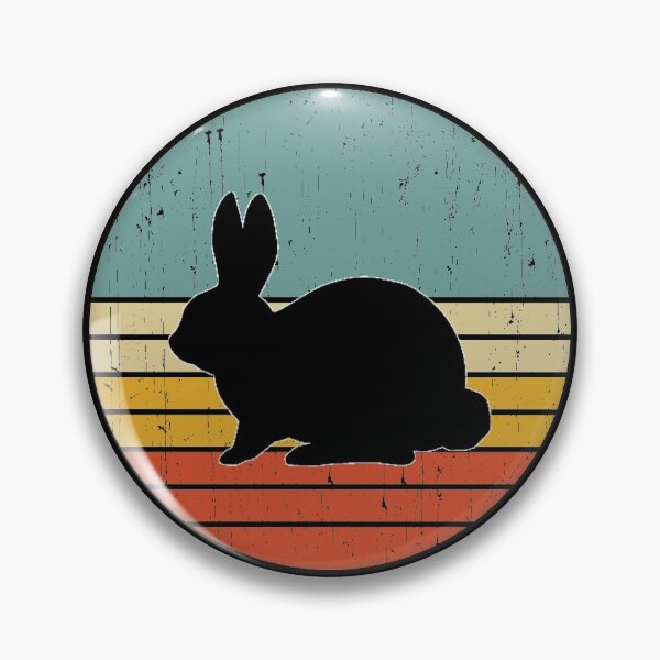 Item preview, bunny sunset vintage shirt bunny lovers gift designed and sold by Te-designer.