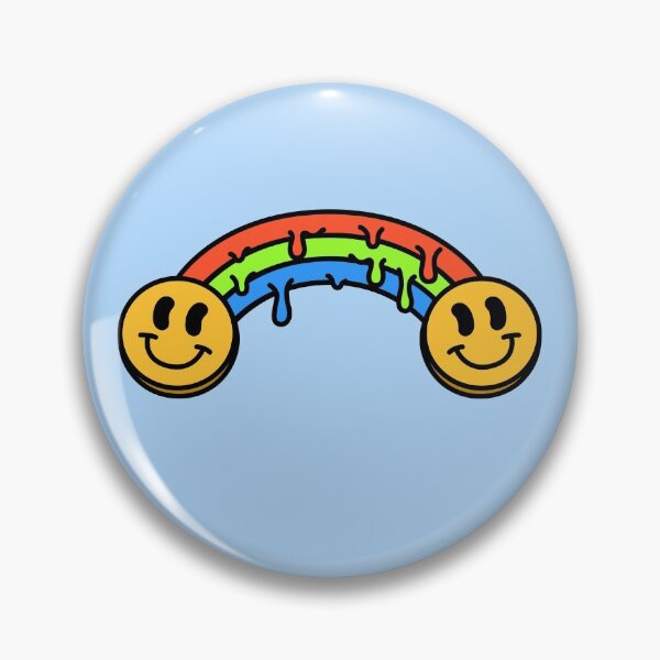 Item preview, Acid Smiley Dripping Rainbow designed and sold by hadicazvysavaca.