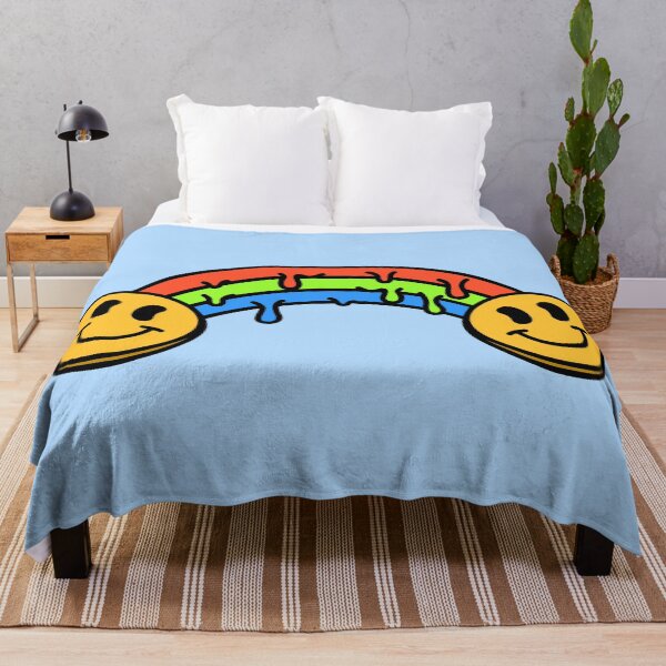 Item preview, Acid Smiley Dripping Rainbow designed and sold by hadicazvysavaca.